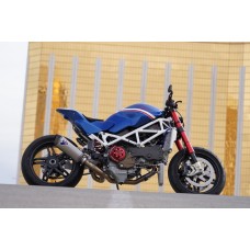 2007 Ducati Monster S4RS Captain America Paolo Tex BellissiMoto Custom